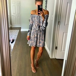 MISA Los Angeles off the shoulder mini